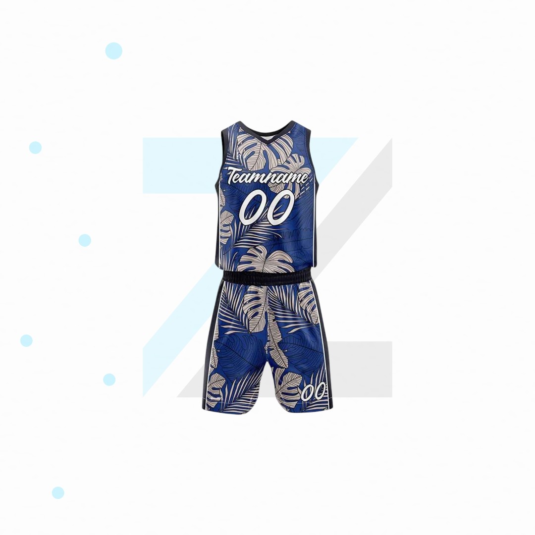 Elite Pro Basketball Uniform Set | Custom Sublimated Jersey & Shorts | Lightweight Performance Wear angle 3